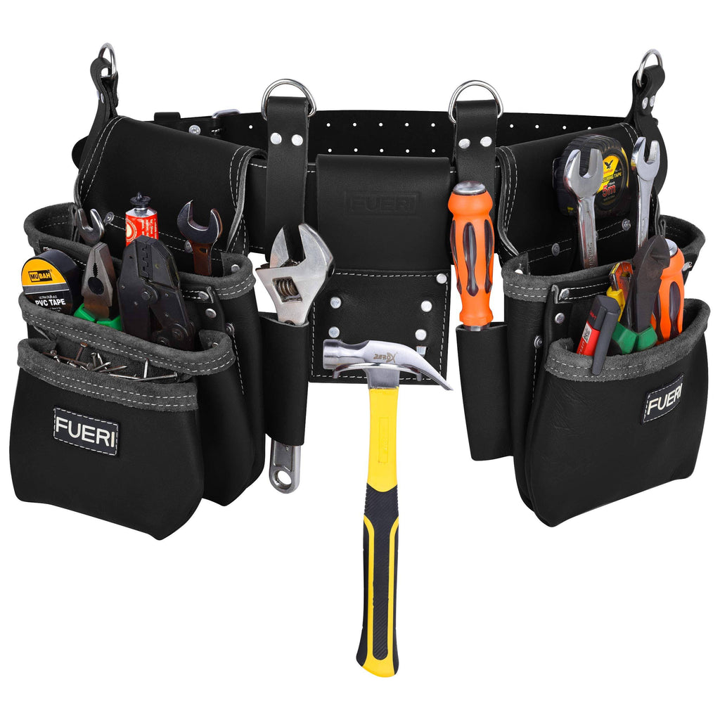 Black 14 Pocket Tool Pouch I977