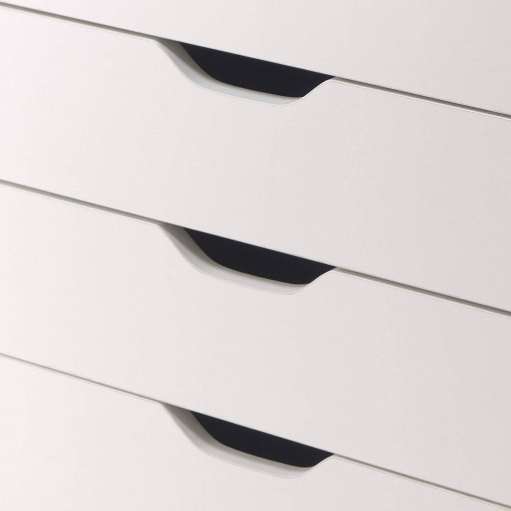 White 7 Drawers Cabinet C2826