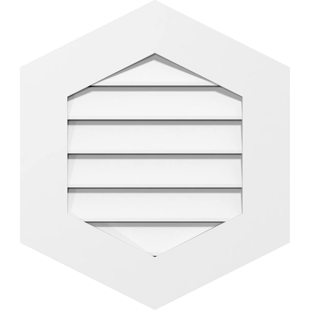 PVC Gable Vent N15579
