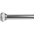 1 1/8x22 Rod Set with Finial Brushed Nickel S223