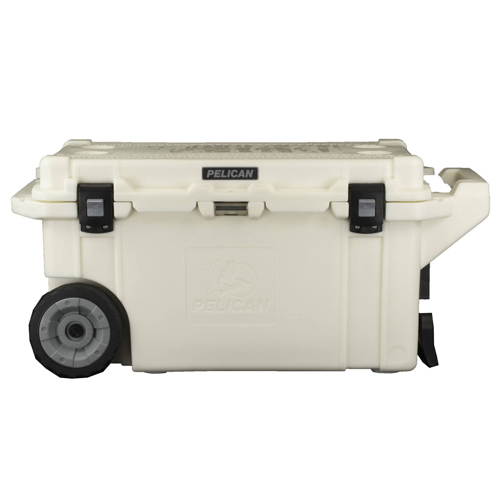 White 80qt Wheeled Cooler I735