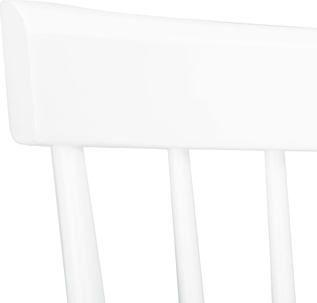 White Bar Stool (Set of 2) F645951