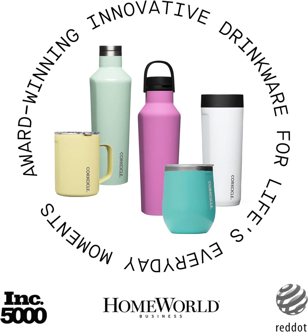 Insulated Water Bottle With Lid, 16 Oz E265913