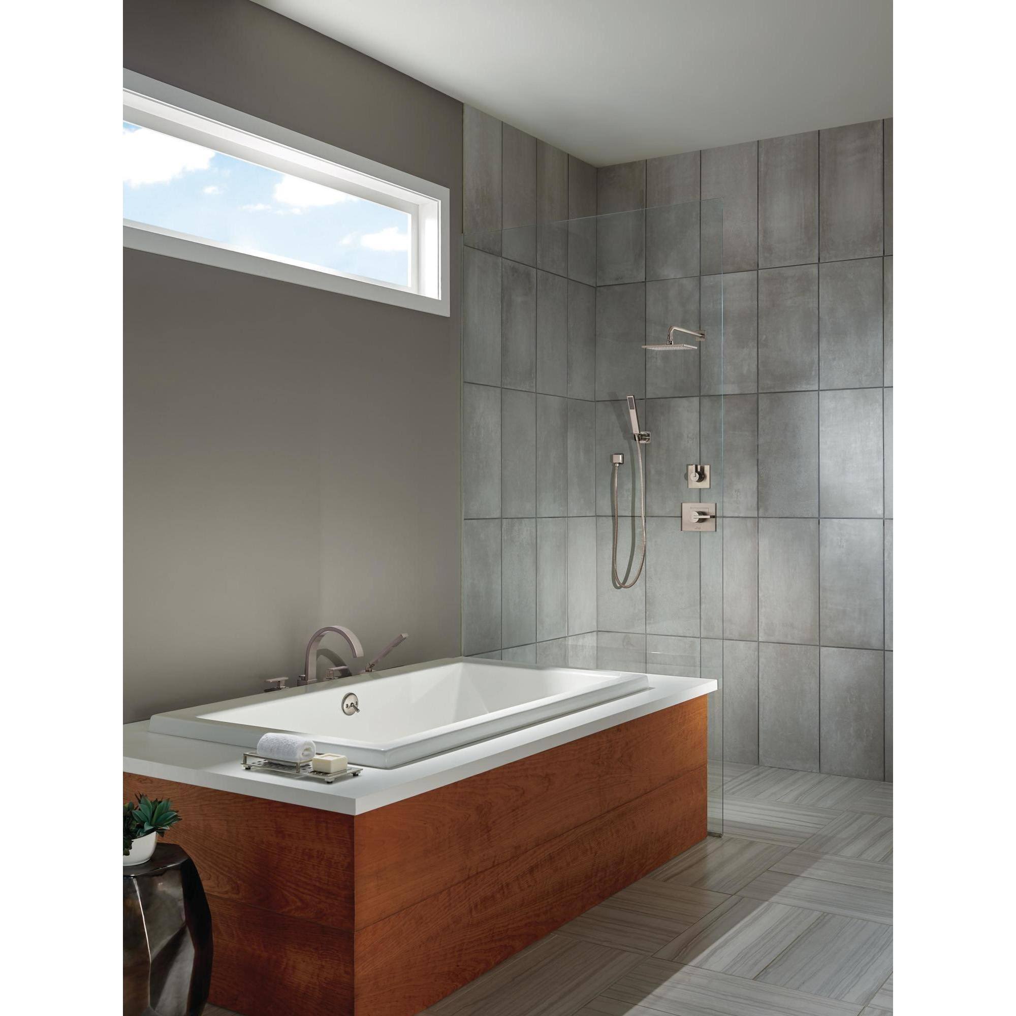 Roman Tub Trim with Hand Shower Stainless M7371