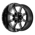 Gloss Grey Center Gloss Black Lip Wheel O229919