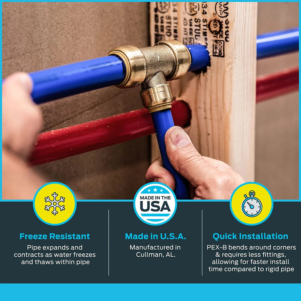 Blue PEX Pipe Y42699