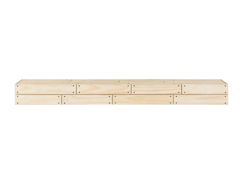 Unfinished Shiplap Mantel Shelf D145
