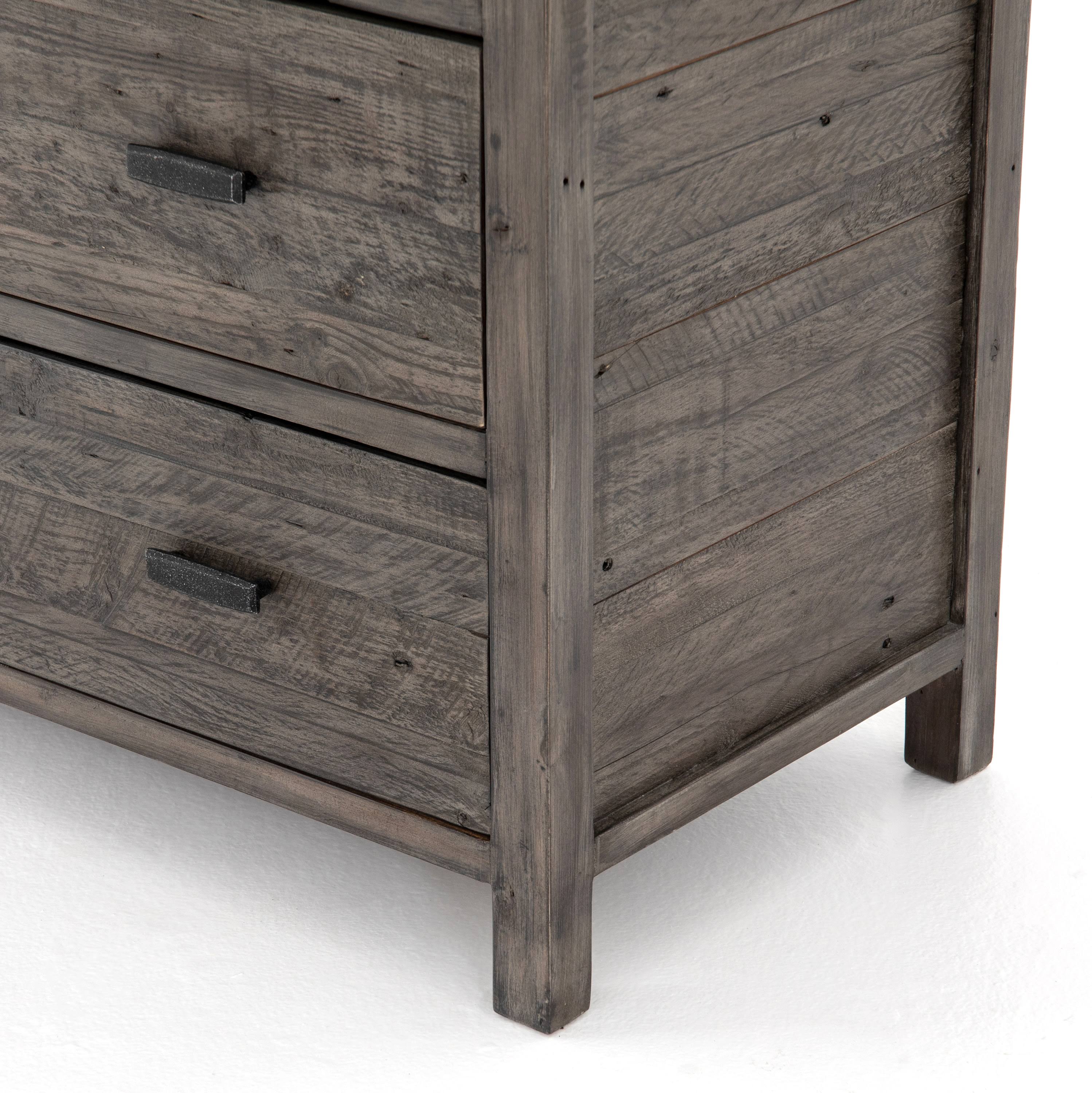 Rustic Black Olive 3-Drawer Dresser X40049