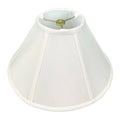 White Coolie Empire Lamp Shade, 5x14x9.5, Set of 2 D404