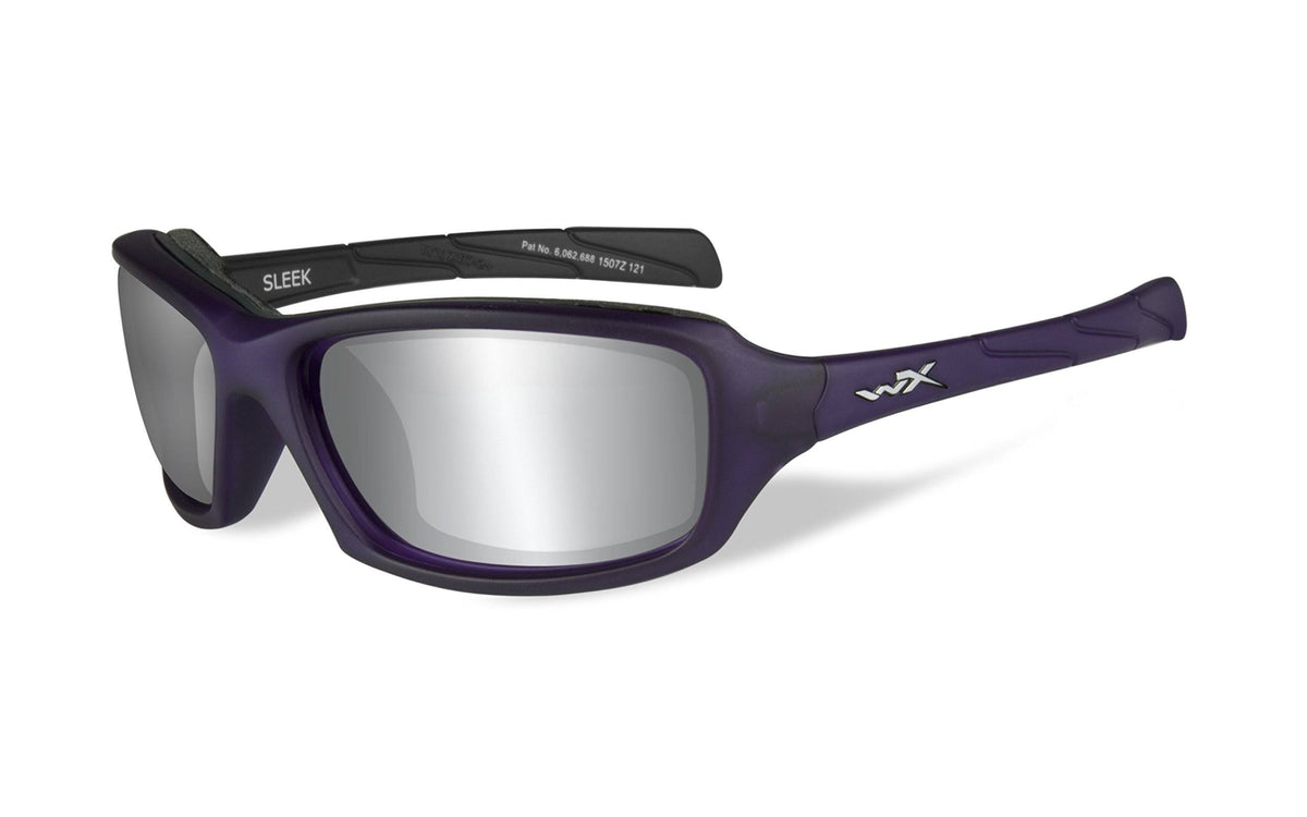 Sleek Silver Flash / Matte Violet N1343