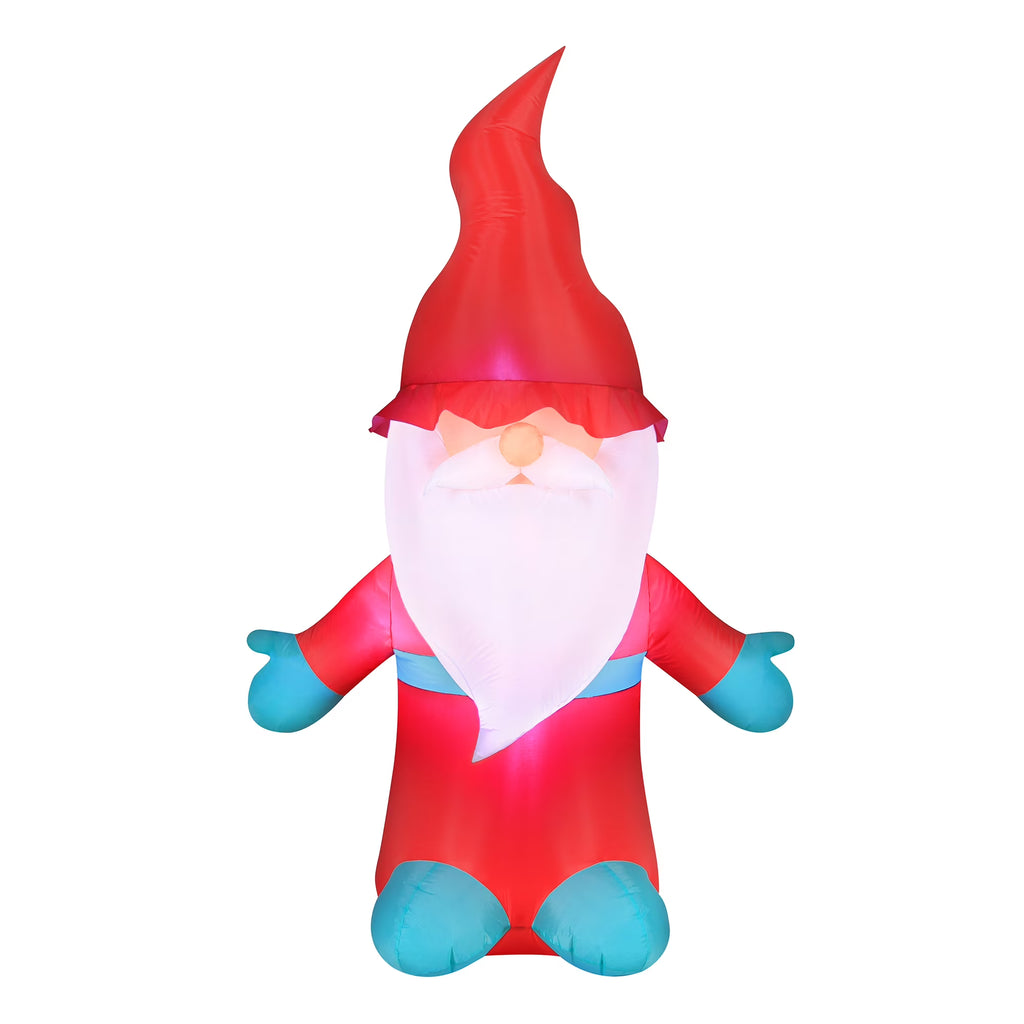 Red Inflatable Christmas Gnome 6 FT Y503147