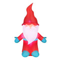 Red Inflatable Christmas Gnome 6 FT Y503147
