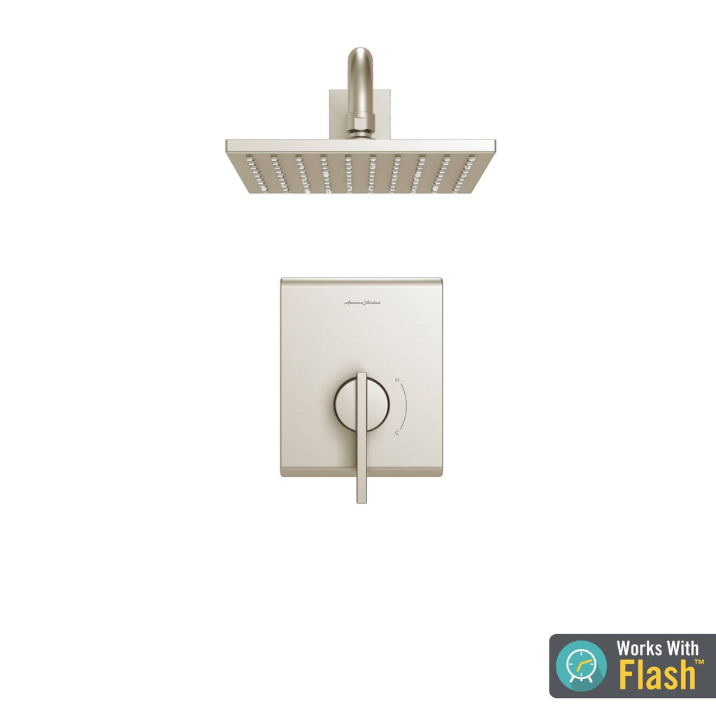 Brushed Nickel Shower Trim Kit with Cartridge B63767