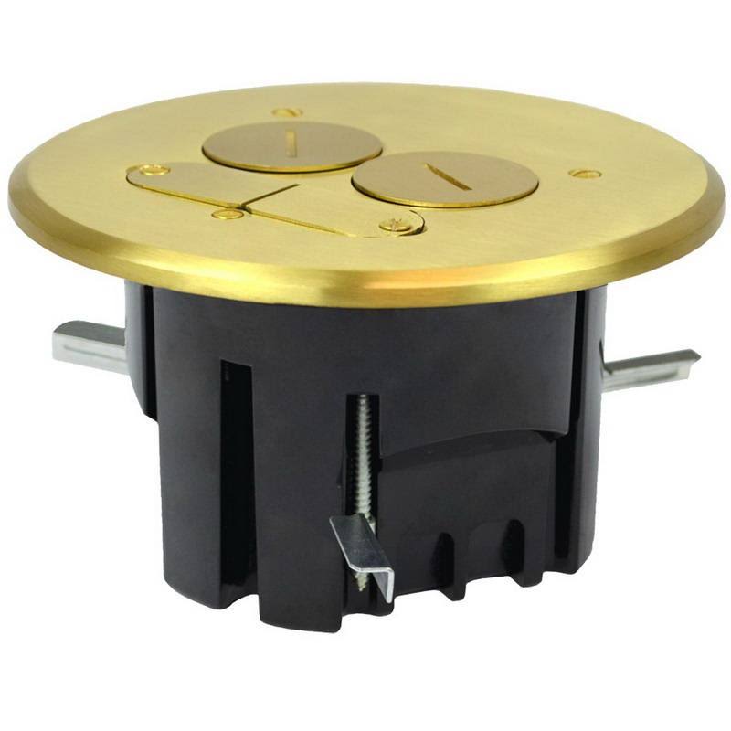 Polycarbonate Floor Box Assembly 3.94 inch x 3.43 inch 19.5 Cubic-Inch U733