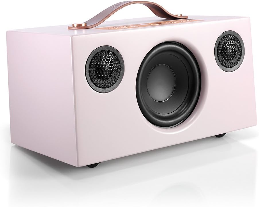 Grey WiFi Bluetooth Wireless Multiroom Speaker L83859