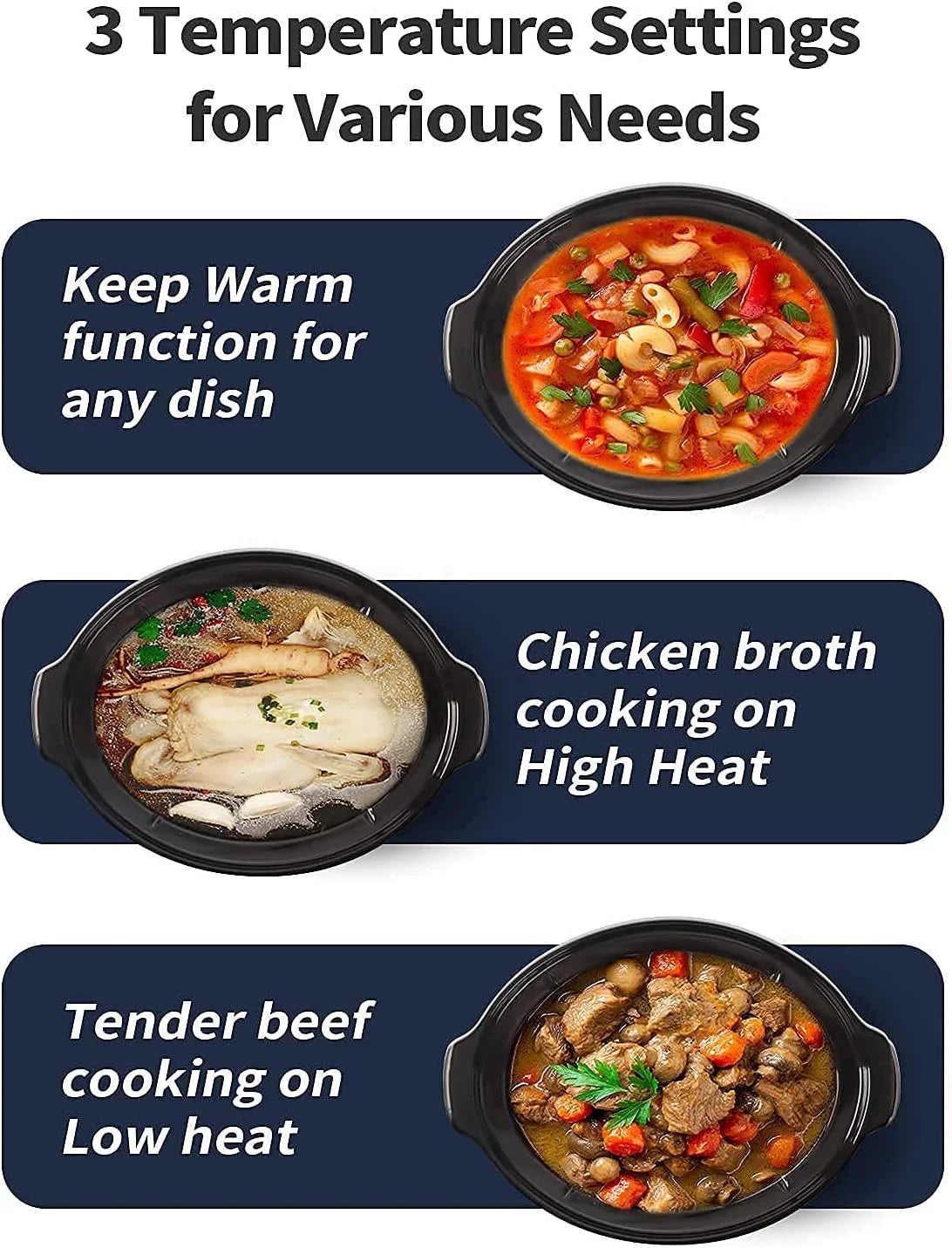 Programmable Slow Cooker 8.5-Quart with 30 Liners Q781763