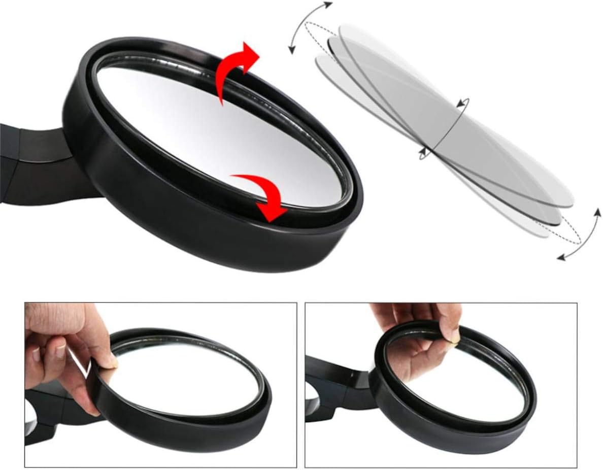 UTV Side View Rear View Mirrors P9424
