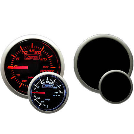 Green/White Electrical Boost Gauge Y770