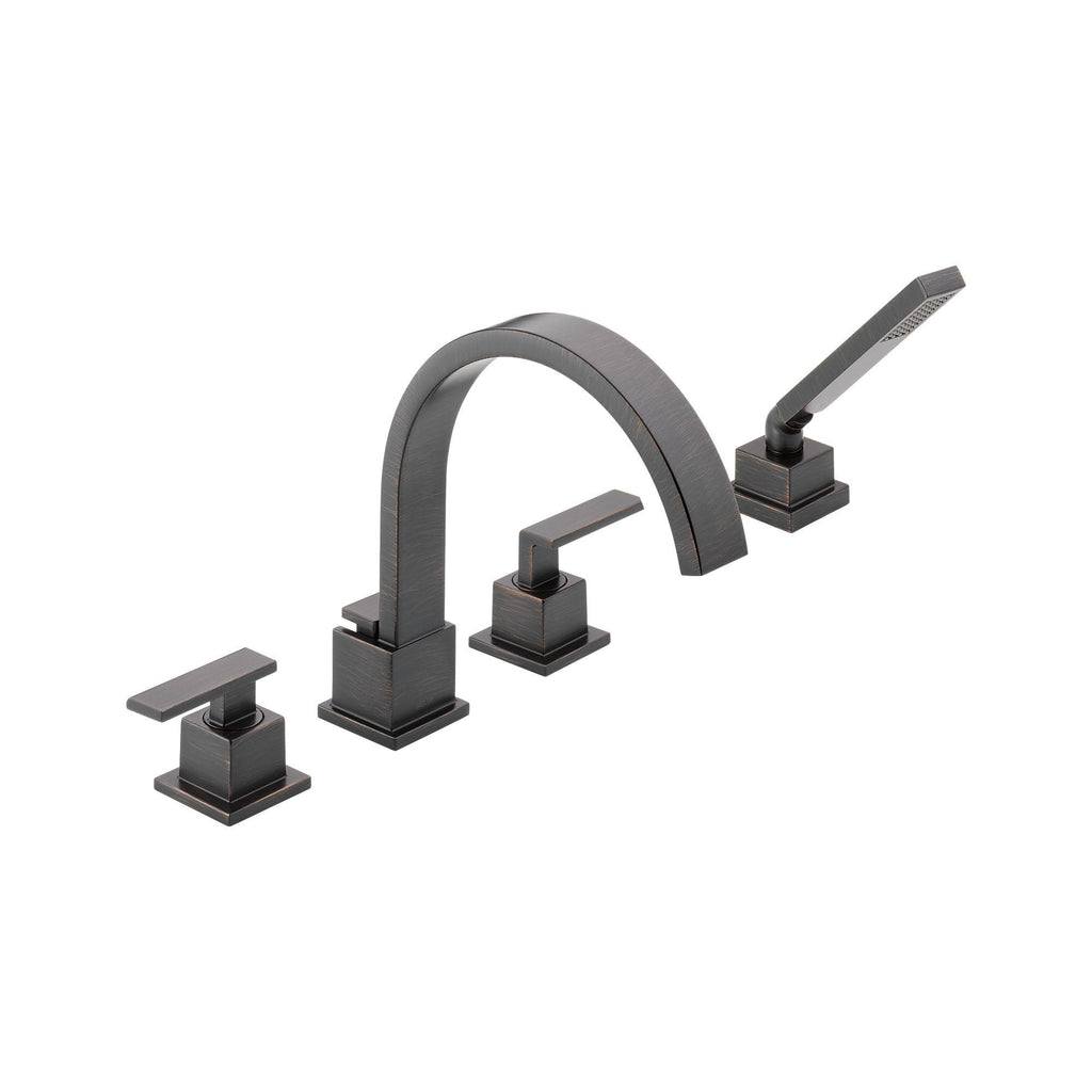 Roman Tub Trim with Hand Shower Stainless M7371