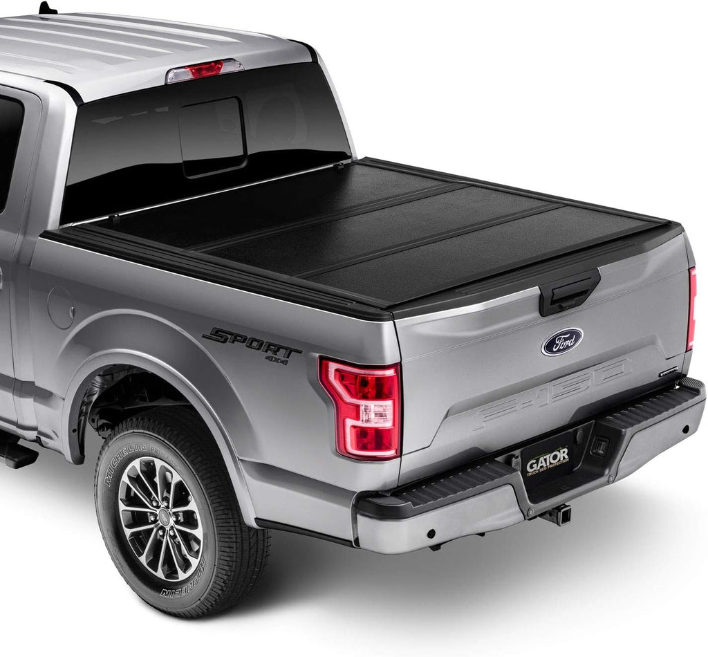 Hard Tri-Fold Truck Bed Tonneau Cover for Ford F-150 6' 7" Bed Q649281