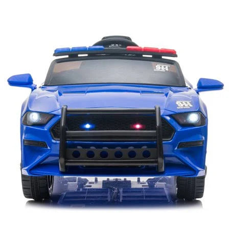 12 Volt Ride on Police Car with Remote Control L7505