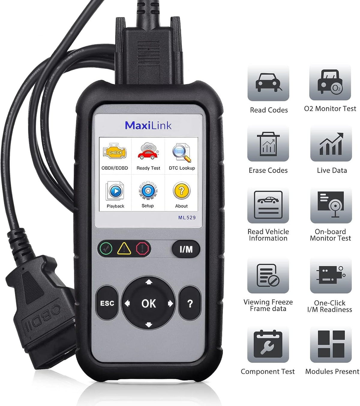 OBD2 Diagnostic Code Reader H3885