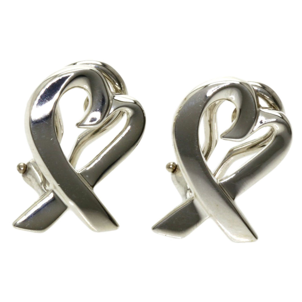 Loving Heart Earrings Silver E618