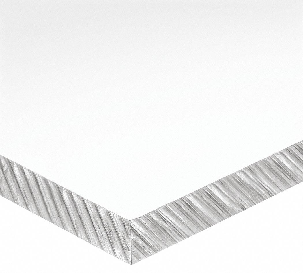 Clear Polycarbonate Sheet 48x22L x 48x22W x 3/32 Thick H95208