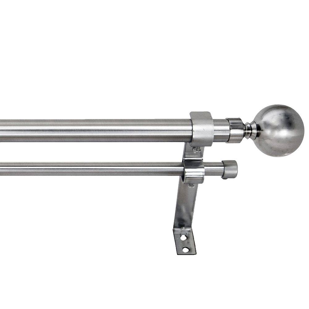 1x22 Ball Double Rod Set, Silver G977600
