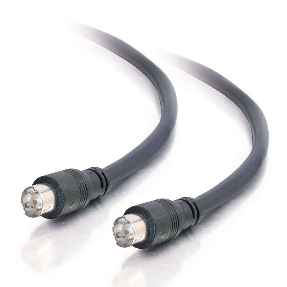 50ft Plenum Rated S Video Cable with Low Profile Connectors J125750