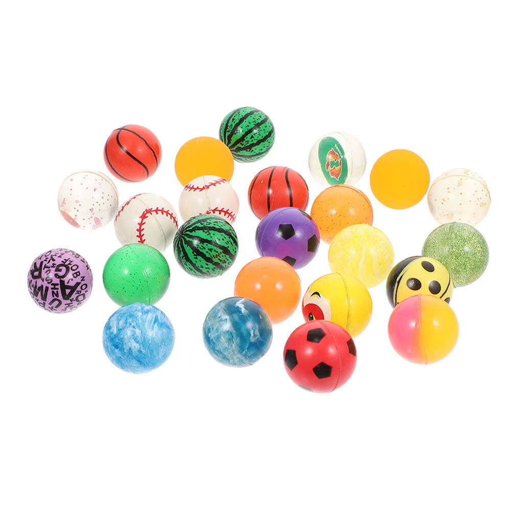 48 Pcs Rubber Bouncy Ball Toy D4937