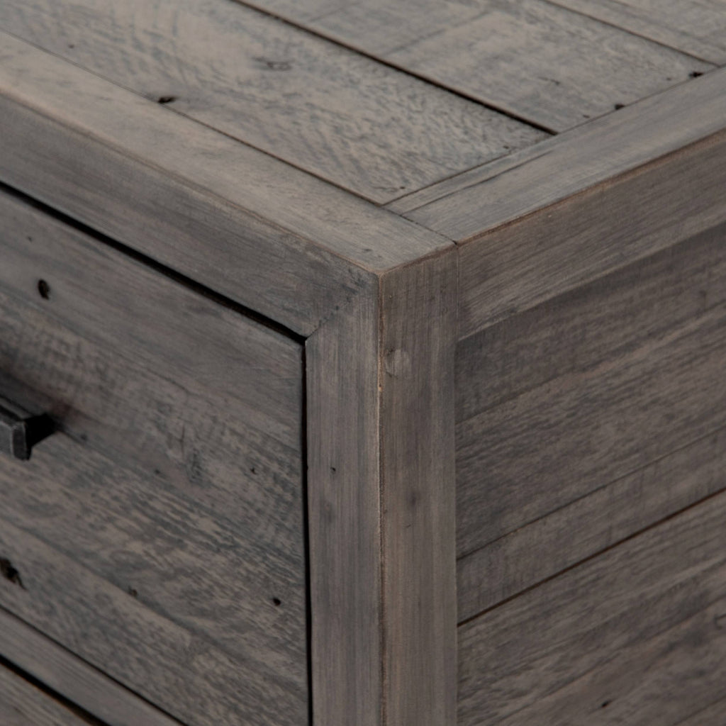 Rustic Black Olive 3-Drawer Dresser X40049