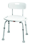 Blow Molded Bath Bench with Back E514