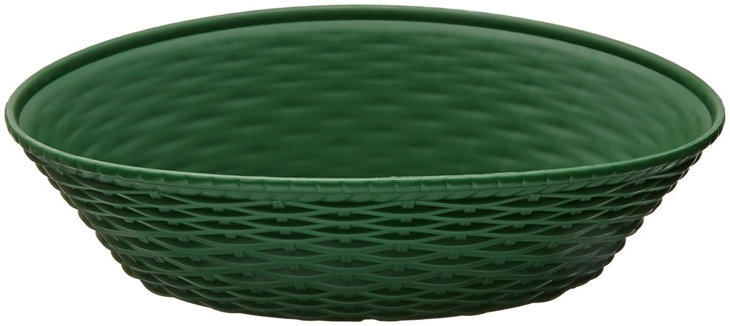 Oval Serving Basket, 9" x 6", Green, Pack of 12 K740424