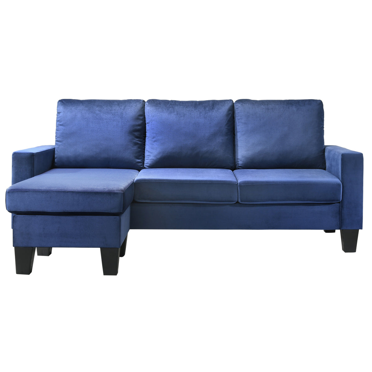 Navy Blue Sofa Chaise I9621