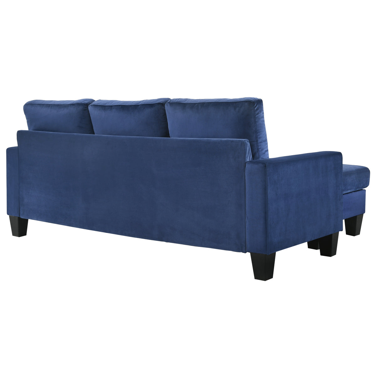 Navy Blue Sofa Chaise I9621