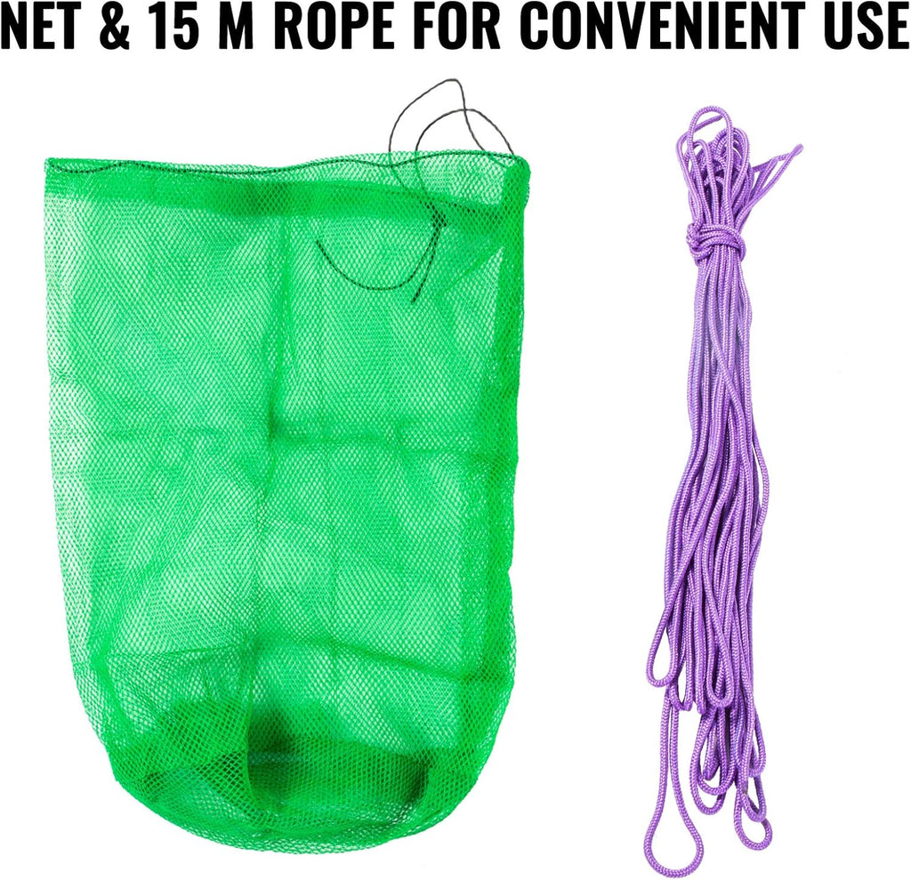 12 ft Lake Weed Rake with Extension Pole and Rope O960040