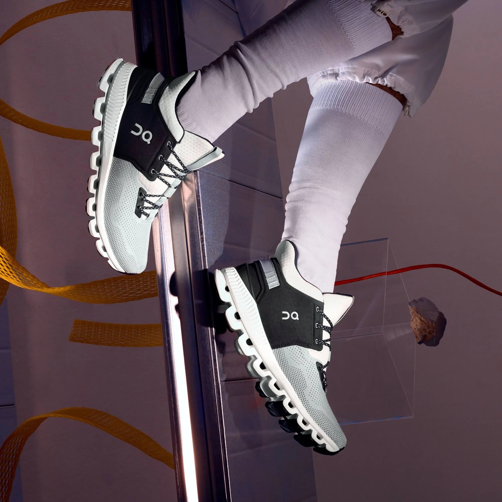 Glacier/Black Hi Edge Shoes G140454