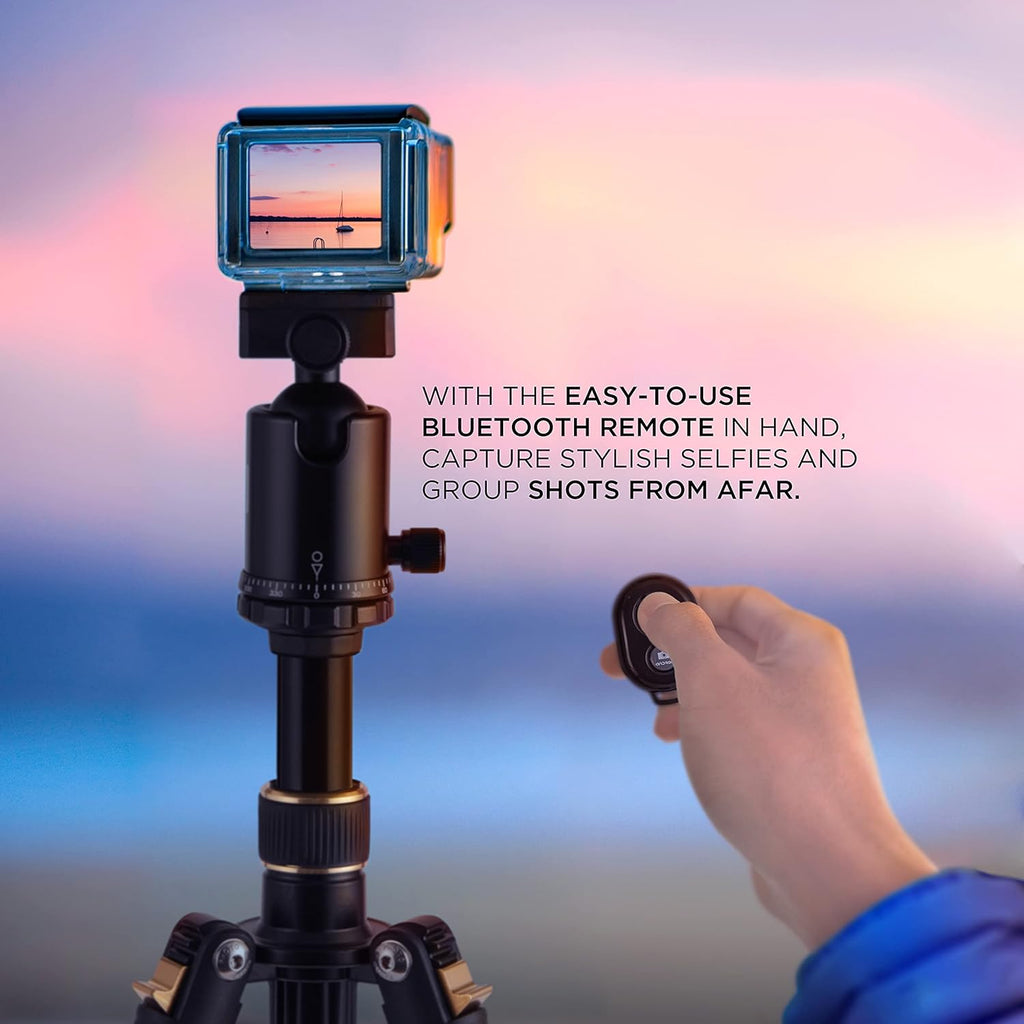 63” Tripod & Monopod with 360° Ball Head Aluminum Camera Stand A534987