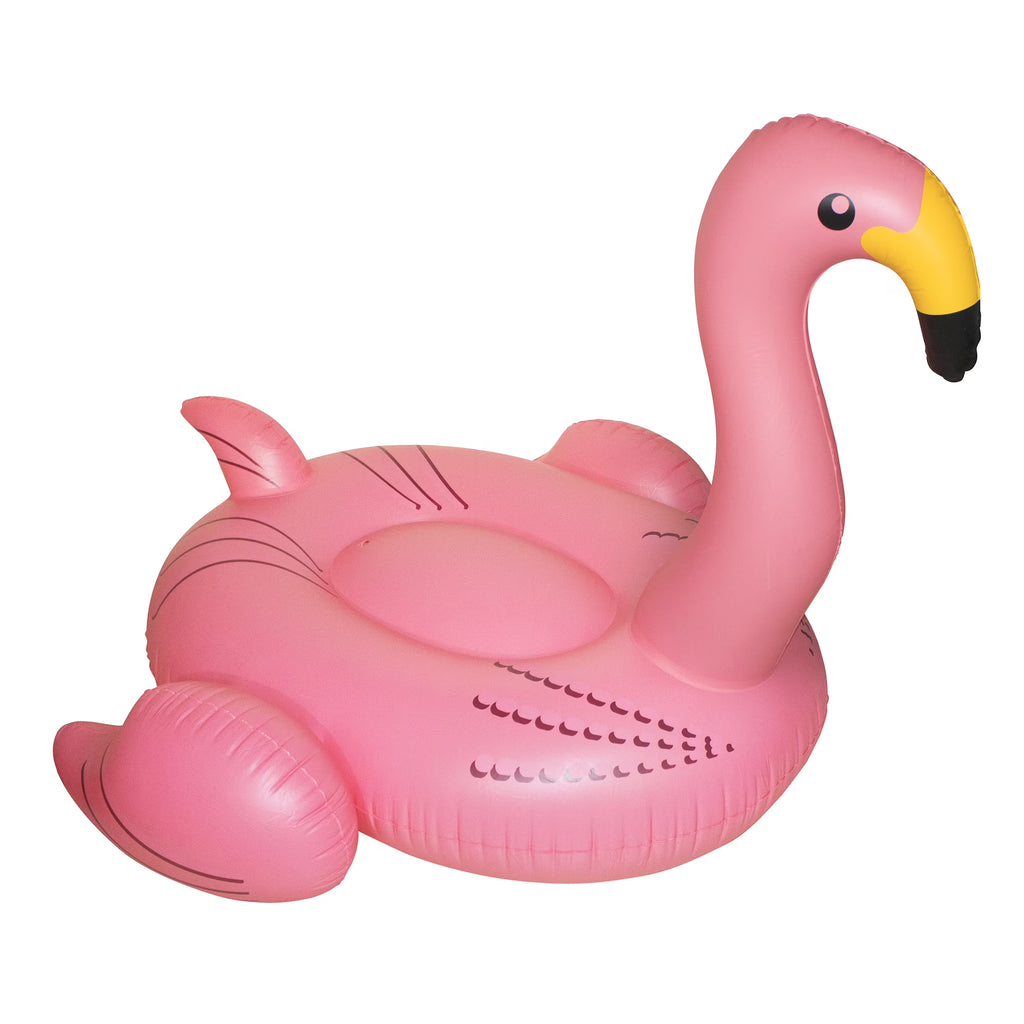 Pink Inflatable Giant Flamingo Pool Float Toy V71817