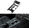 2PCS ABS Red Car Interior Console Gear Shift Panel Cover Trim K30367