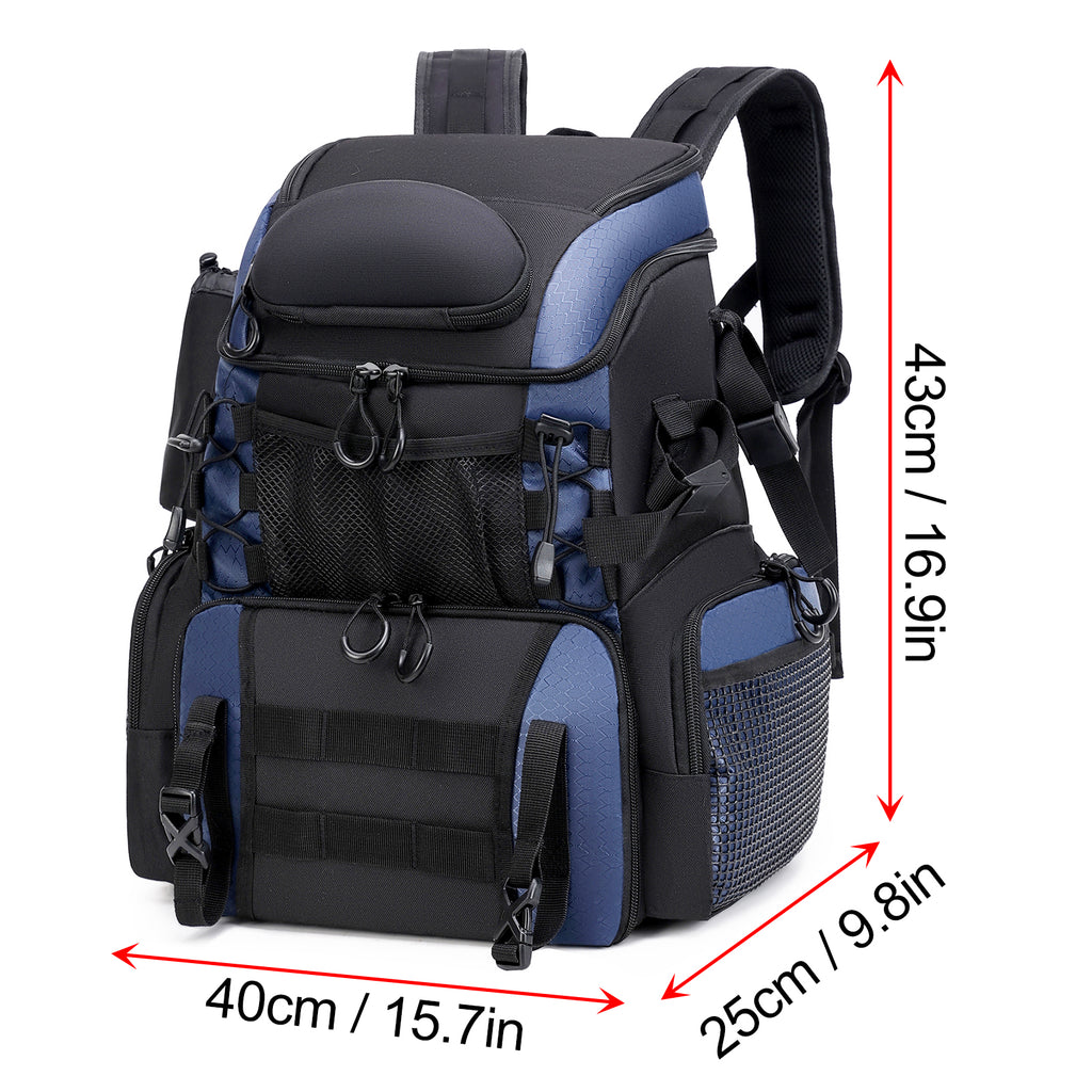 Two Shoulder Bag With 4 Boxes Waterproof Rain Cover P55461