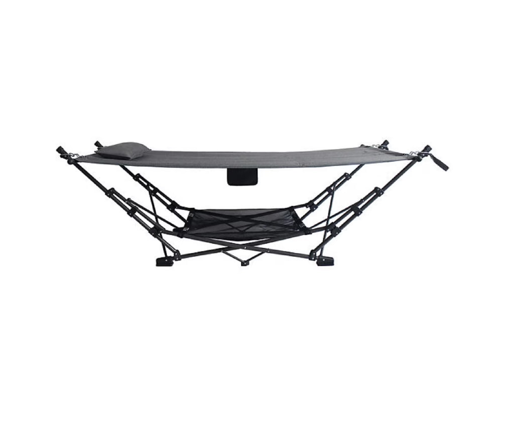 Portable Folding Hammock - Gray K598