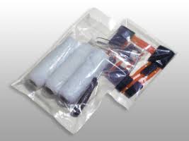 15x22 x 11x22 LDPE Lay Flat Poly Bag, 4 mil, Pk1000 I87082