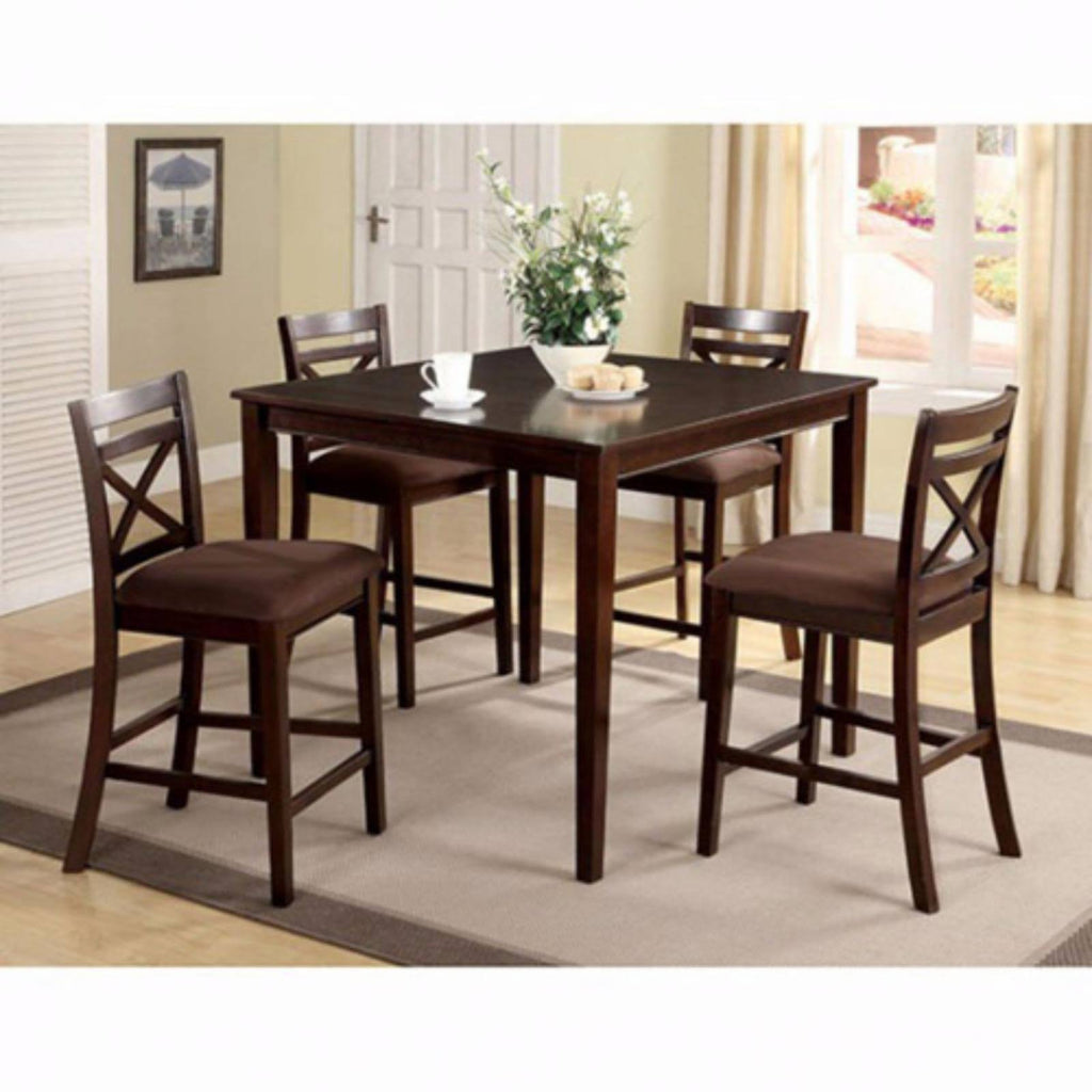 Espresso Counter Table Set Z97664