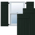 Chrome Composite Board-n-Batten Shutters (Per Pair) T983566