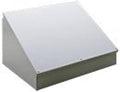 20.00 inch x 20.00 inch x 13.09 inch Steel Gray Console W637