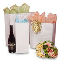 White and Kraft Paper Bags, 250, 13 inch Gusset 7 inch G188382