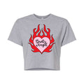 Cropped Cotton Blend T-Shirt S583