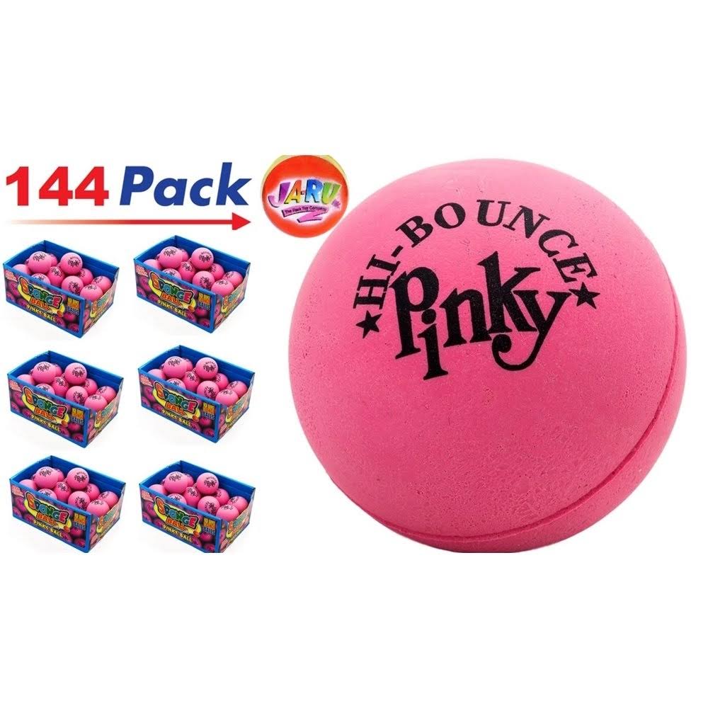 Pink Rubber Bouncing Ball Pack of 24 with One Small Bouncy Ball N889